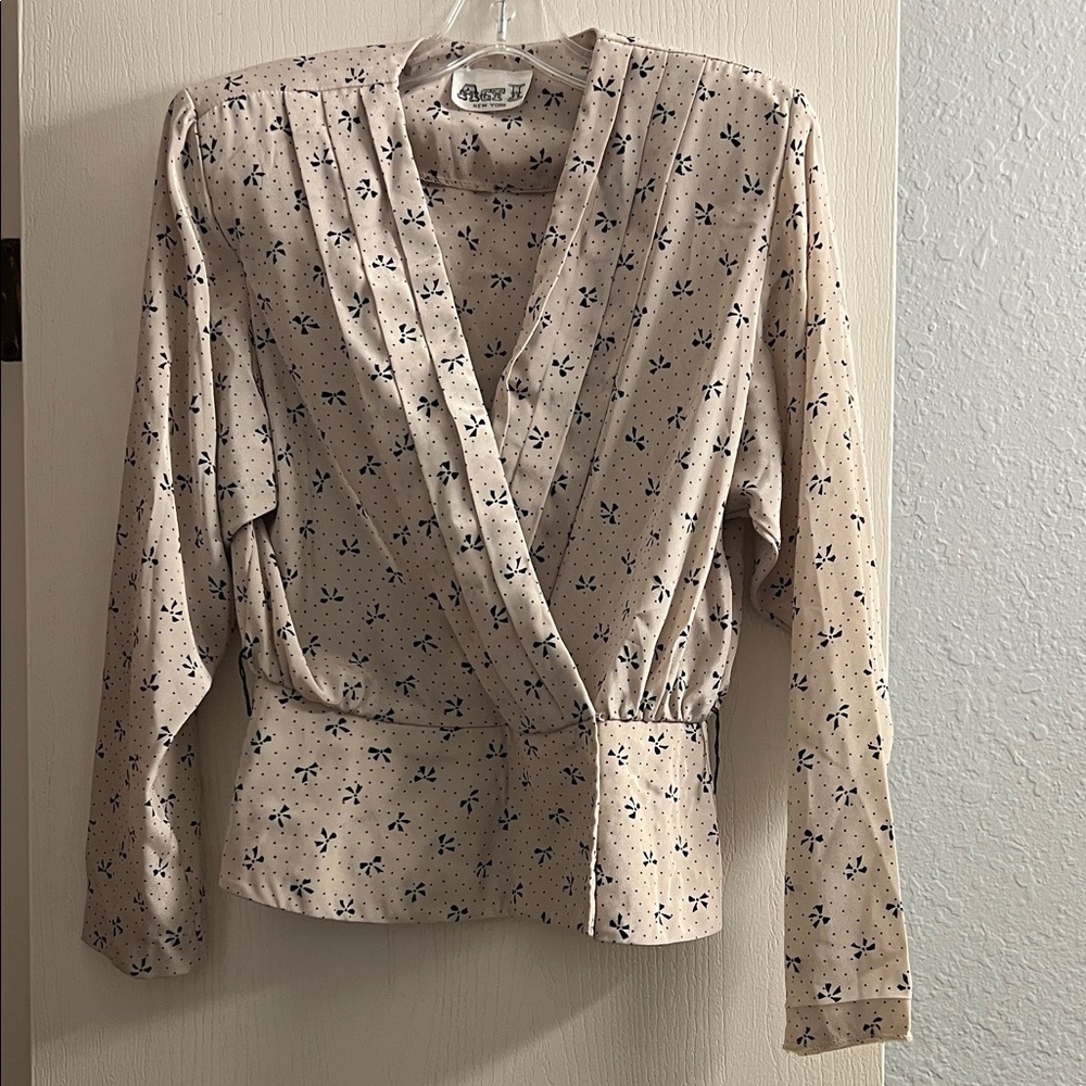 ACT I New York Floral Blouse